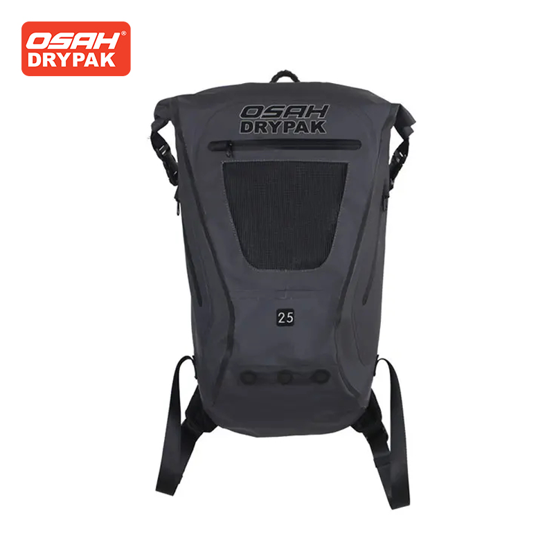 Motorcycle Gear Backpack - OSAH Borsa da moto grigia Zaino
