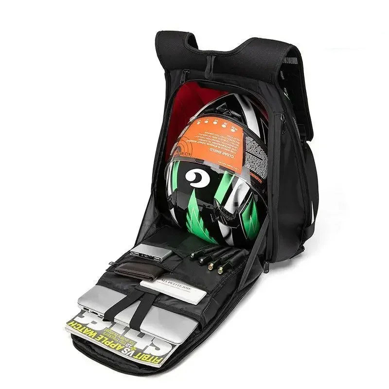 Zaino per moto in fibra di car - Motorcycle Gear Backpack recensione e prezzo