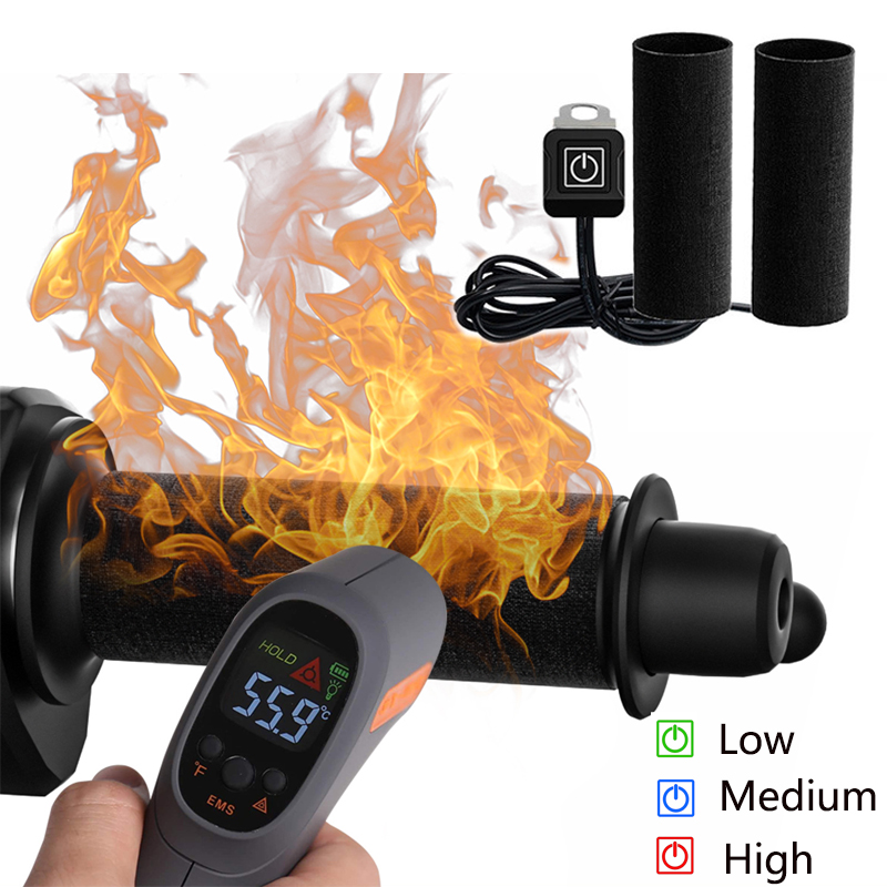 12V 3-Gear moto manopole risca - Handlebar Grip Heated recensione e prezzo