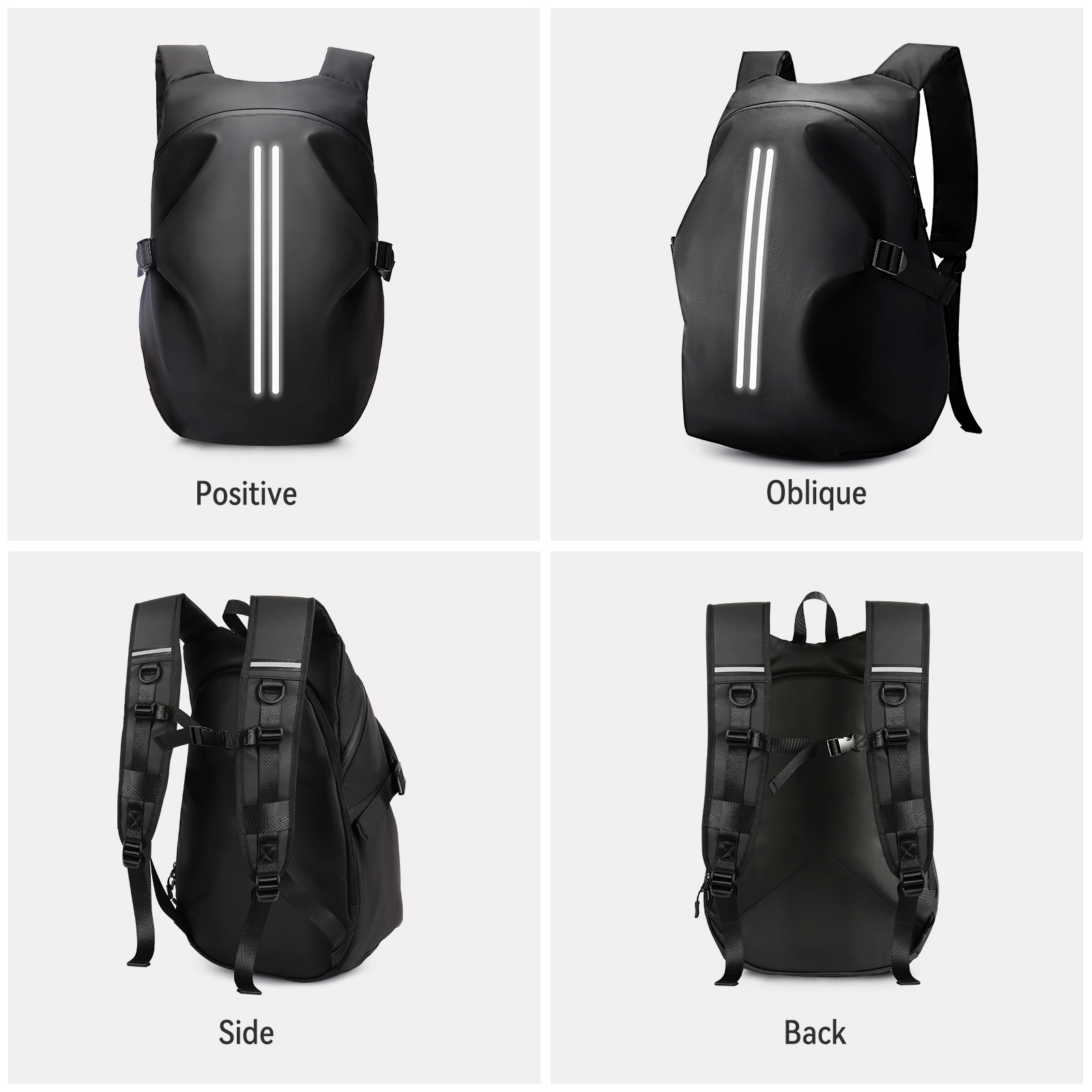 Zaino da moto riflettente Bors - Motorcycle Gear Backpack recensione e prezzo